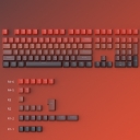 Lucky Strike 104+30 Keys OEM Profile PBT Doubleshot Top Legends Keycaps Set for MX Keyboard